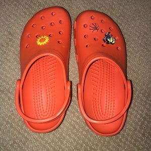 ORANGE CROCS (authentic)